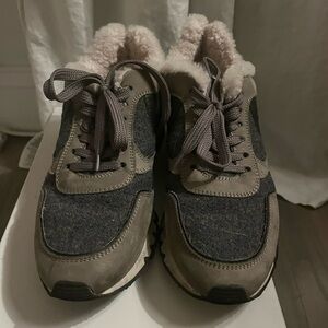 Voile Blanche Julia shearling sneakers 39